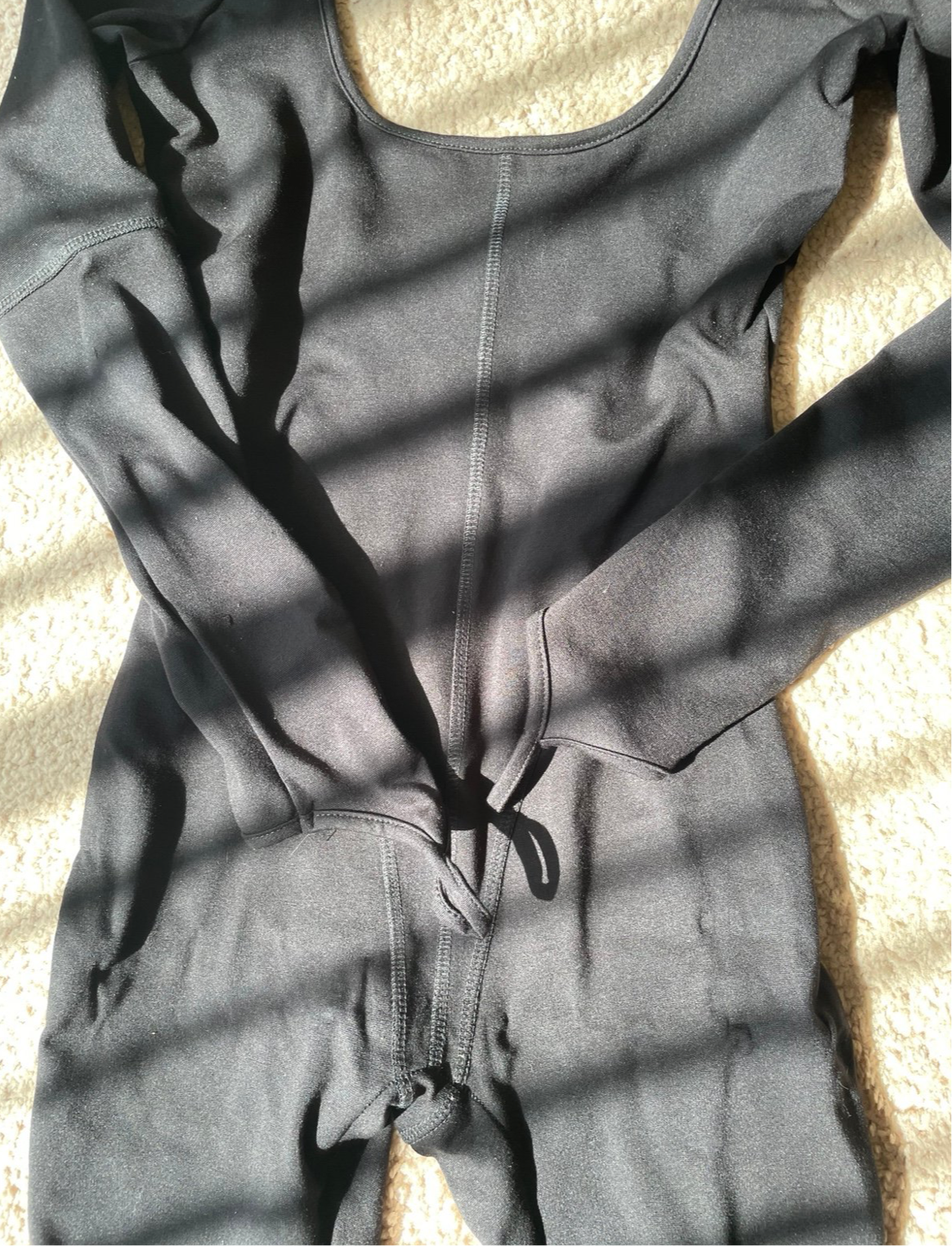 Black Bodysuit with Flare