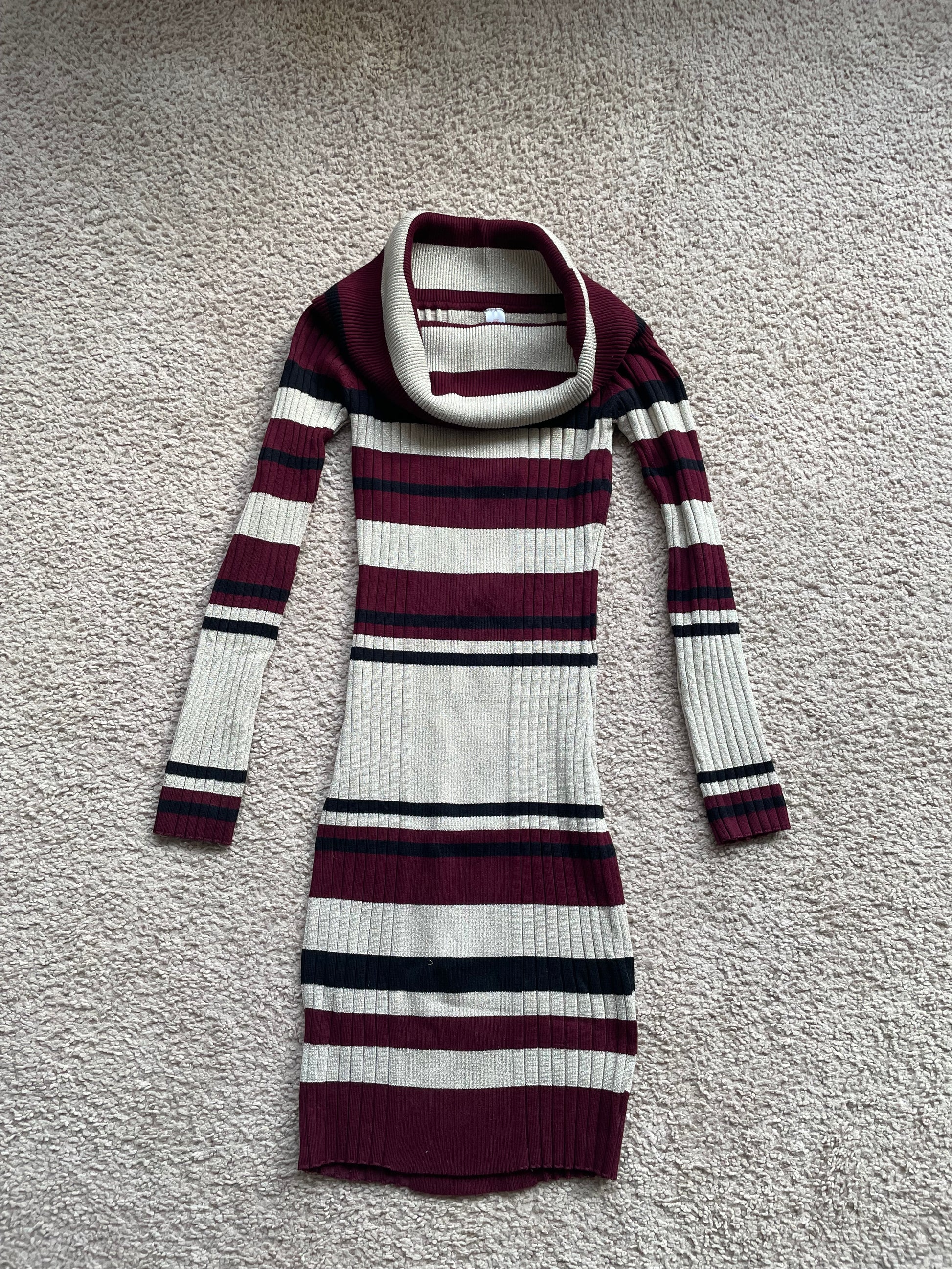 Striped Sweater Dress