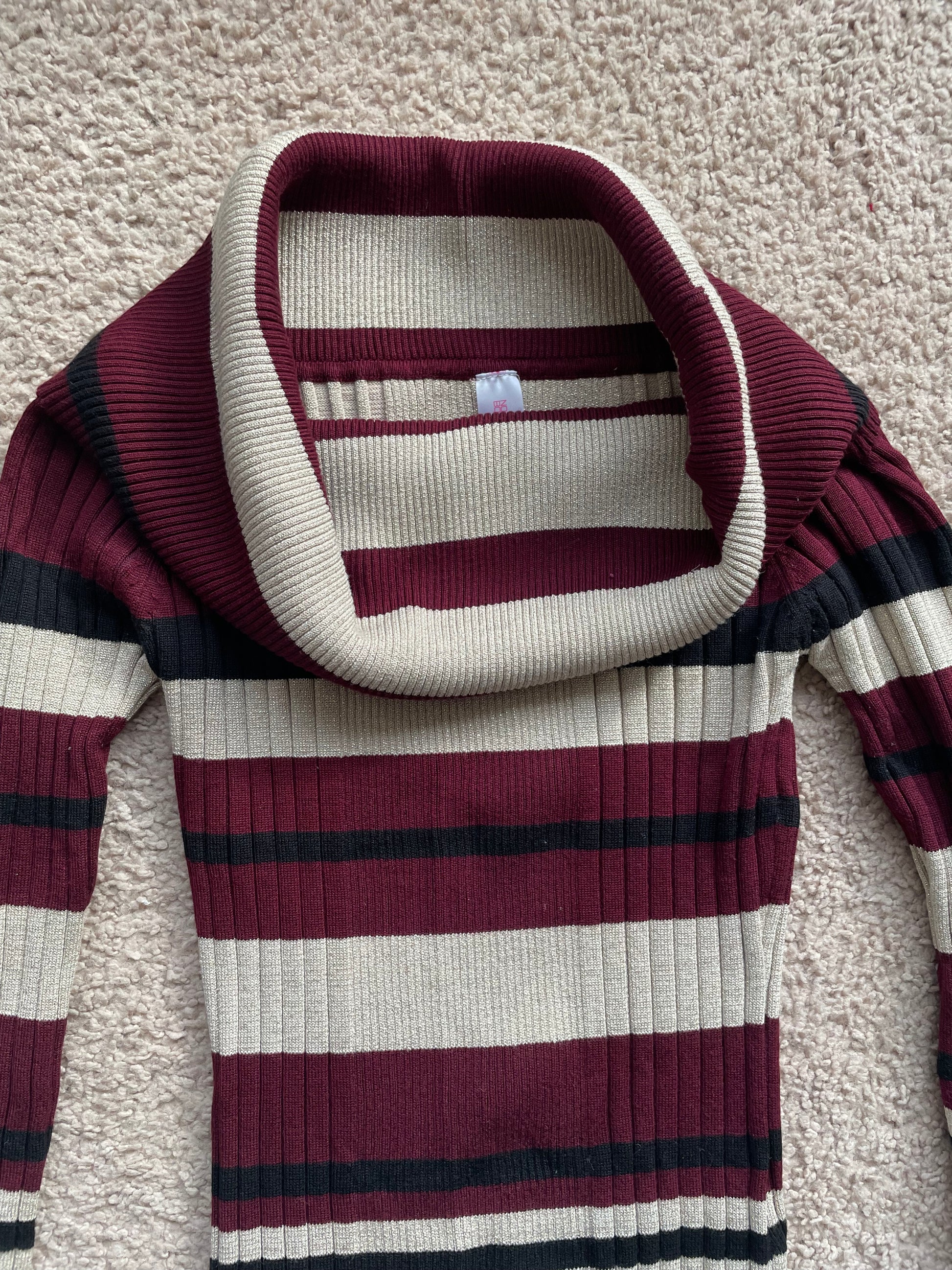 Striped Sweater Dress