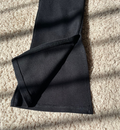 Black Bodysuit with Flare