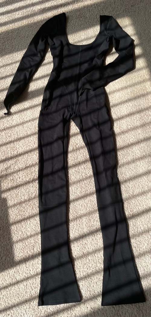 Black Bodysuit with Flare