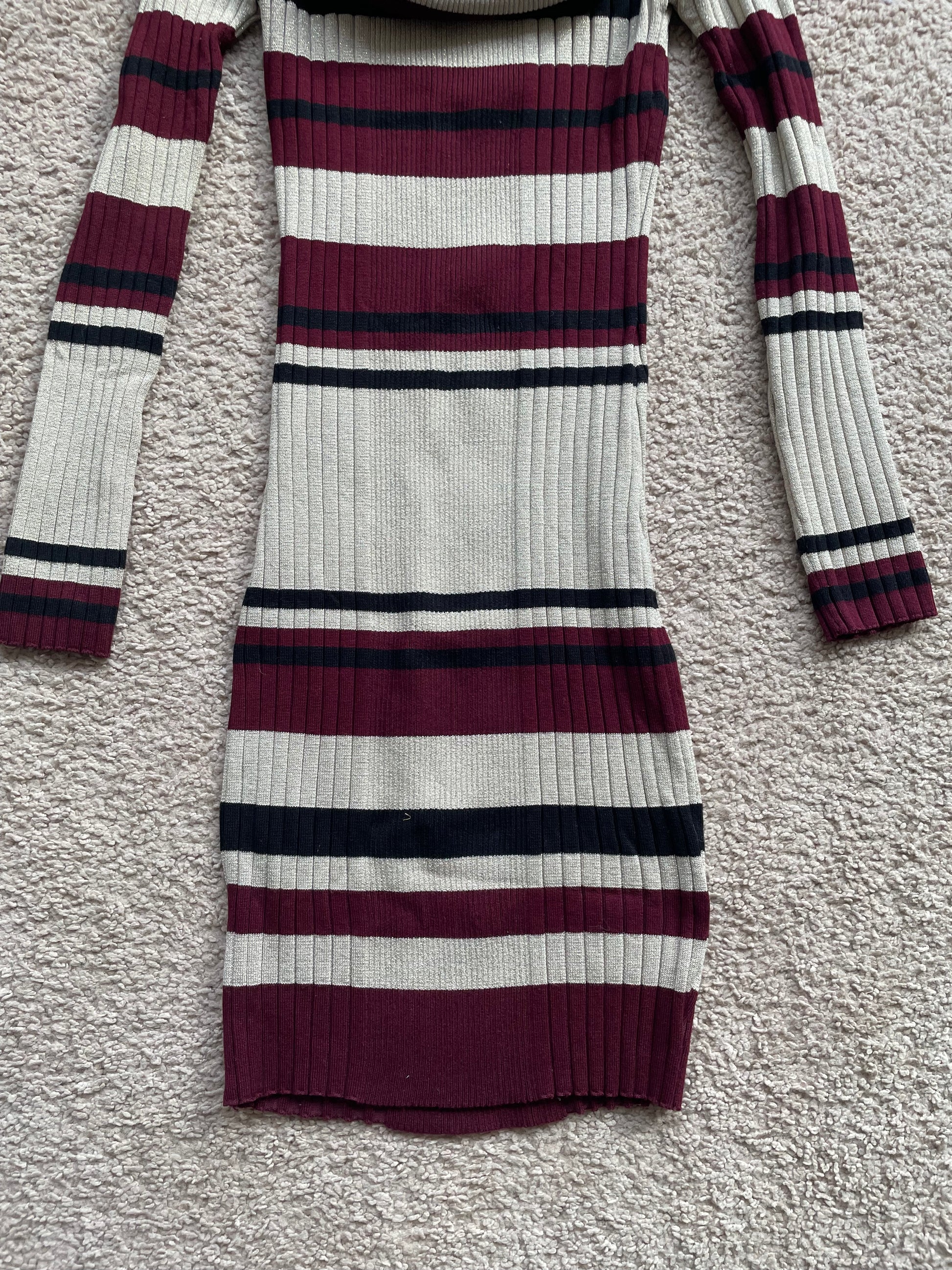 Striped Sweater Dress