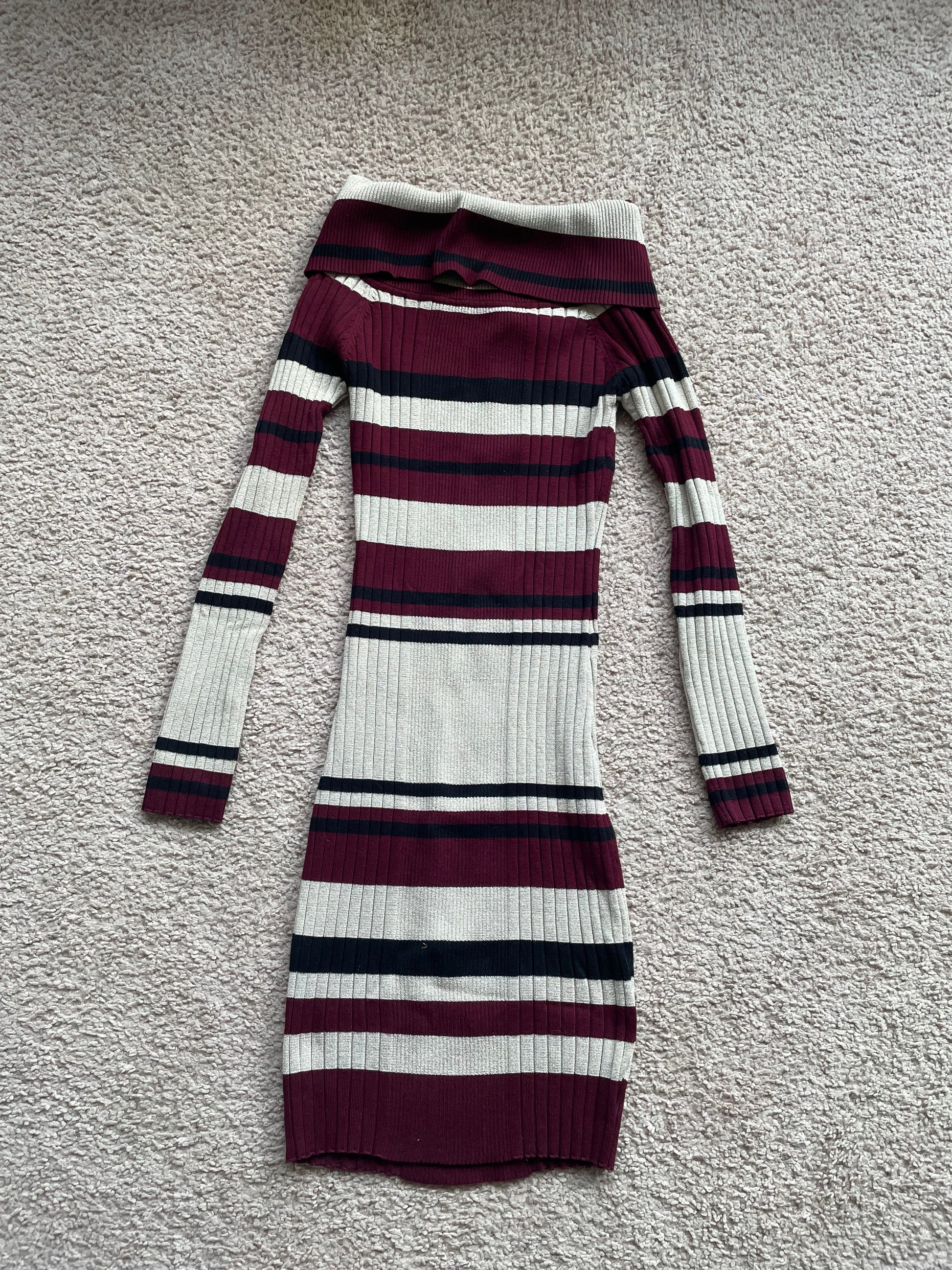 Striped Sweater Dress