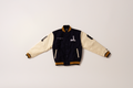 Checkmate Anywear Varsity Jacket in Navy Blue