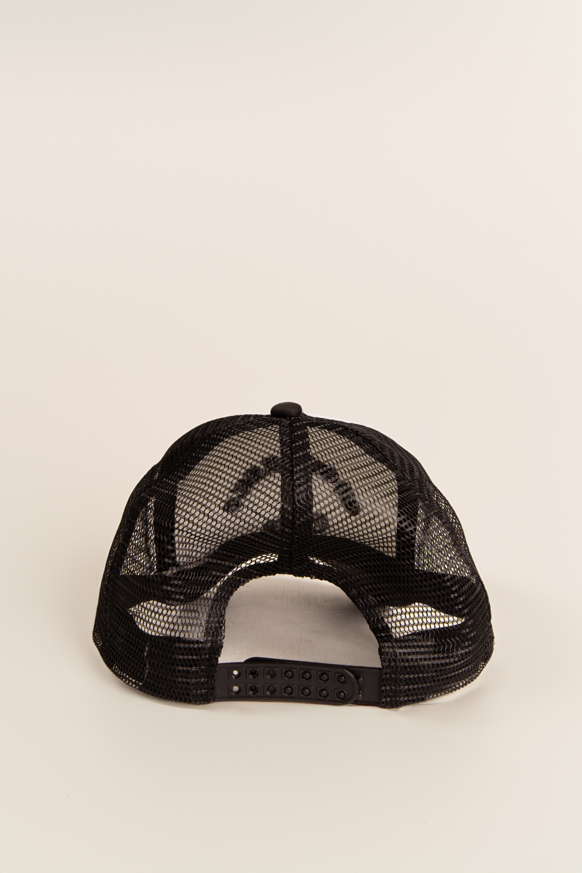 Checkmate Anywear Trucker in Black & White Embroidery - OS