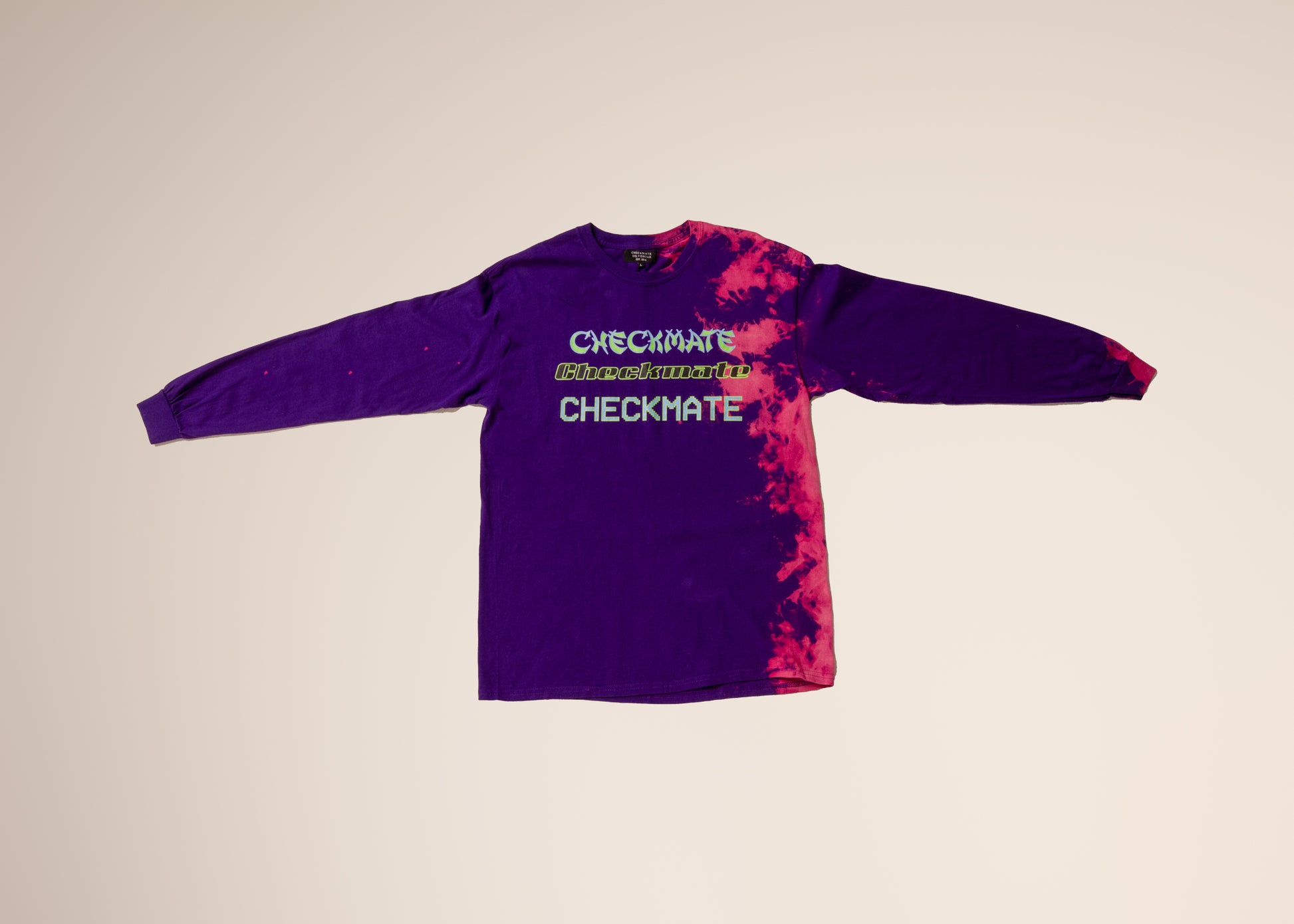 Graphic Long Sleeve Shirt In Purple