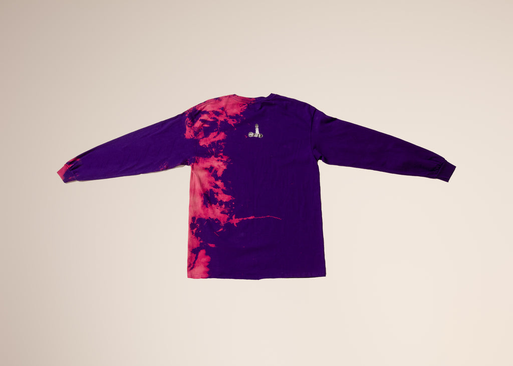 Graphic Long Sleeve Shirt In Purple