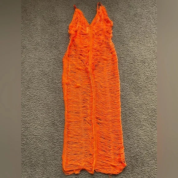 Mesh Maxi Dress NWT
