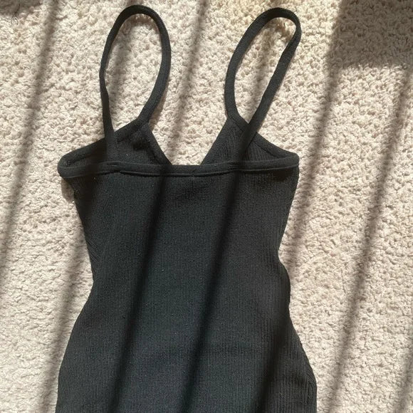 Fashion Nova Black Strapless Maxi Dress