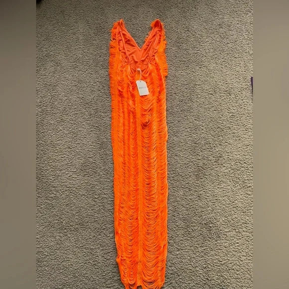 Mesh Maxi Dress NWT