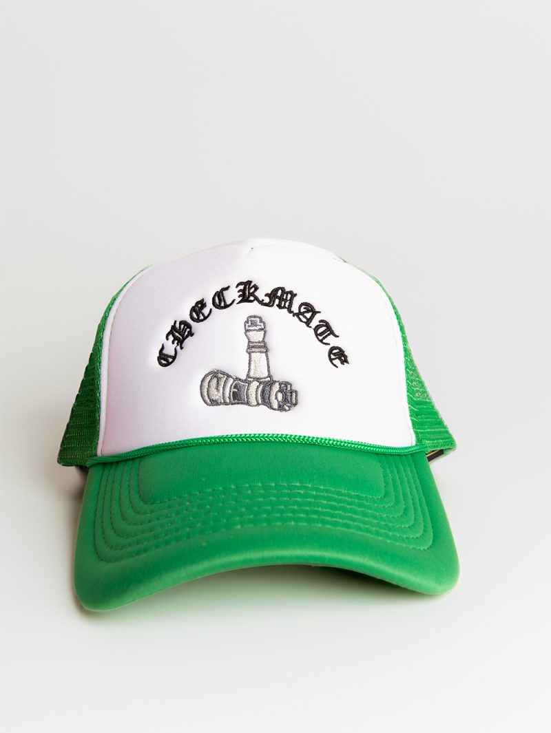 Checkmate Anywear Trucker in Green & White