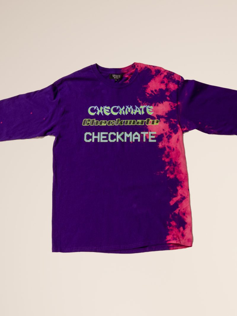 Graphic Long Sleeve Shirt In Purple